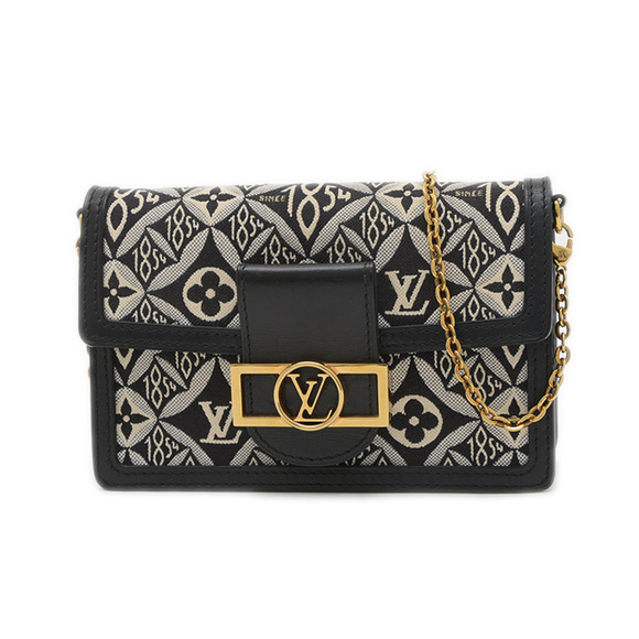 LOUIS VUITTON Black Monogram Shoulder Bag - Picture 1 of 8